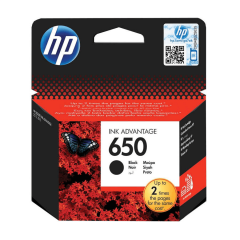Hp 650 CZ101A Siyah Orjinal Kartuş