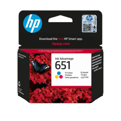 Hp 651 C2P11A Renkli Orjinal Kartuş