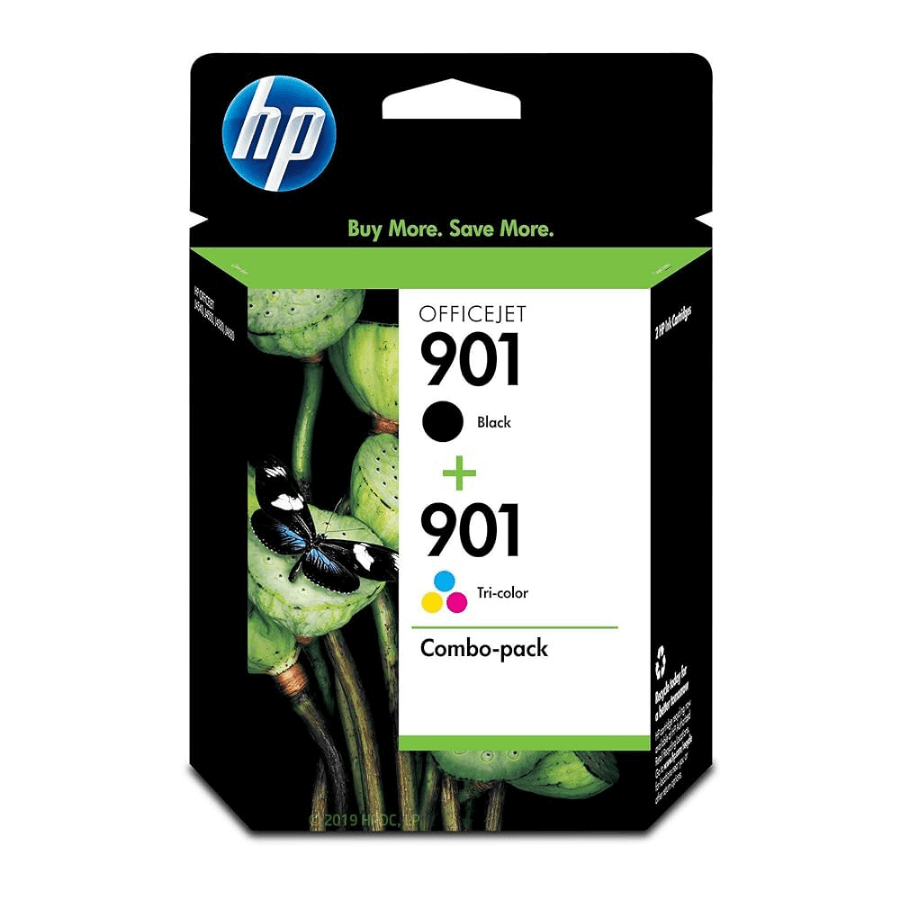 HP 901 CN069FN Siyah + Renkli Multipack Orjinal Kartuş Seti