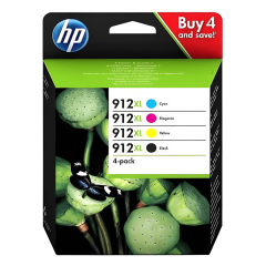 HP 912XL 3YP34AE CMYK 4lü Set Orjinal Kartuş Seti