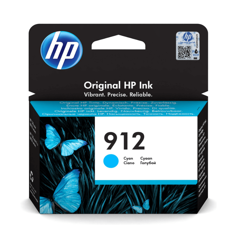HP 912 3YL77AE Mavi Orjinal Kartuş