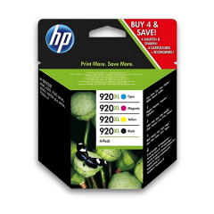 HP 920XL C2N92AE 4'lü Orjinal Kartuş Seti