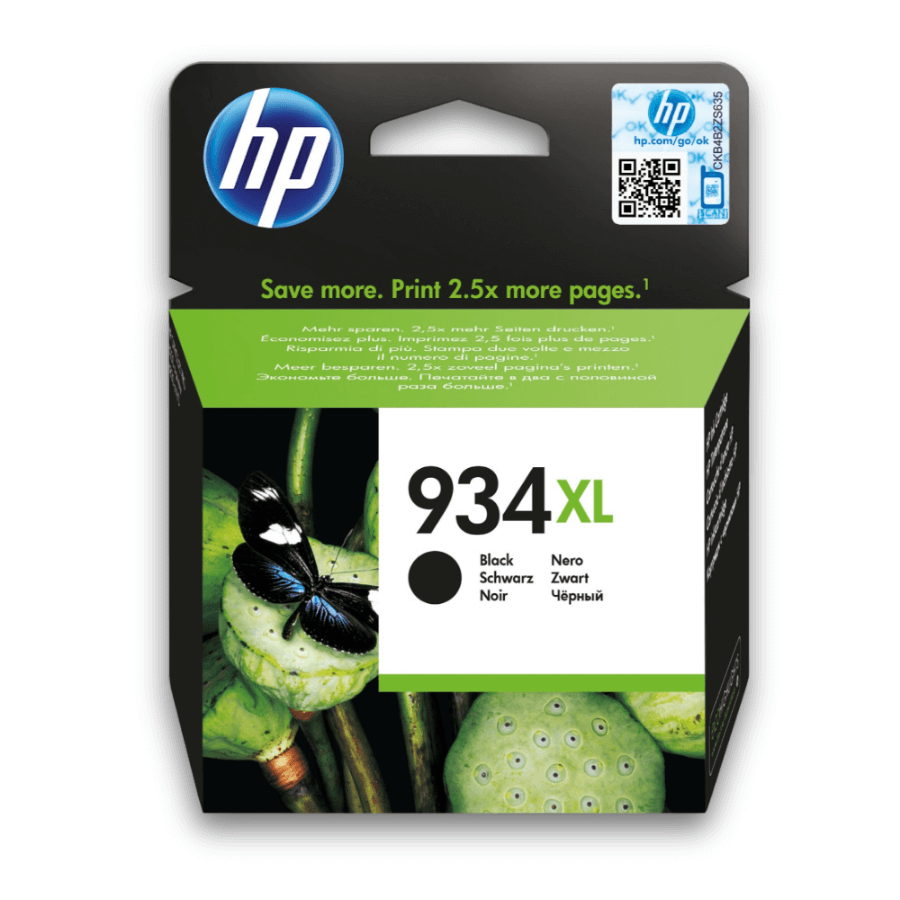 HP 934XL C2P23A Siyah Orjinal Kartuş Yüksek Kapasite