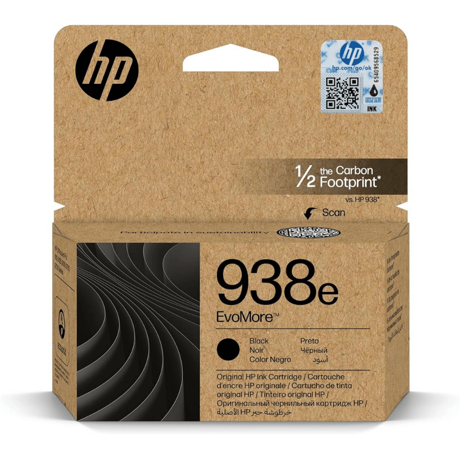 HP 938E 4S6Y2PE Siyah Orjinal Kartuş Yüksek Kapasite