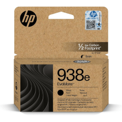 HP 938E 4S6Y2PE Siyah Orjinal Kartuş Yüksek Kapasite