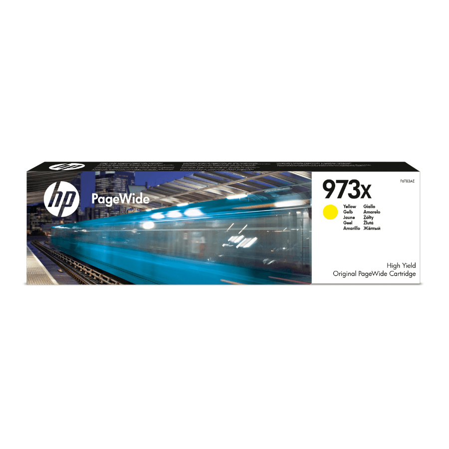 HP 973X F6T83AE Sarı Orjinal Kartuş