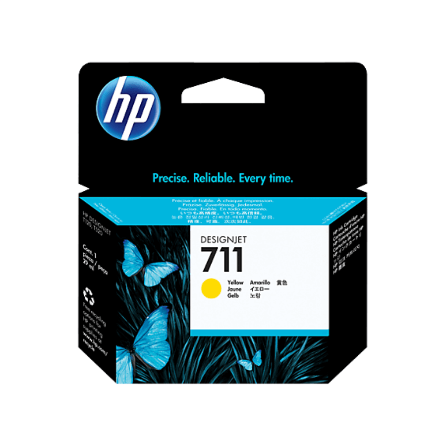 HP 711 CZ132A Sarı Orjinal Kartuş