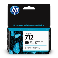 HP 712 3ED70A Siyah Orjinal Kartuş