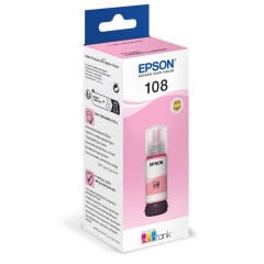 Epson 108 C13T09C64A Açık Kırmızı Orjinal Mürekkep
