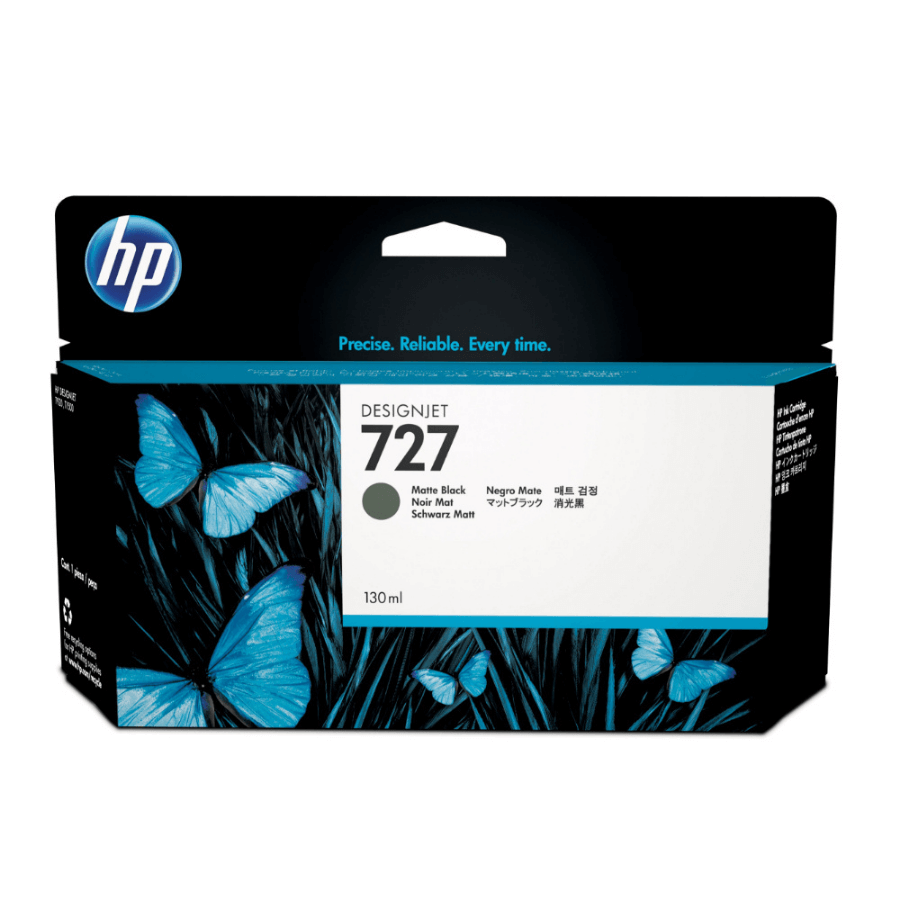 HP 727 B3P22A Mat Siyah Orjinal Kartuş