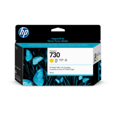 HP 730 P2V64A Sarı Orjinal Kartuş