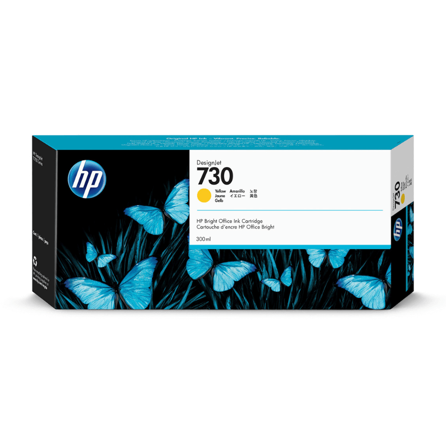 HP 730 P2V70A Sarı Orjinal Kartuş
