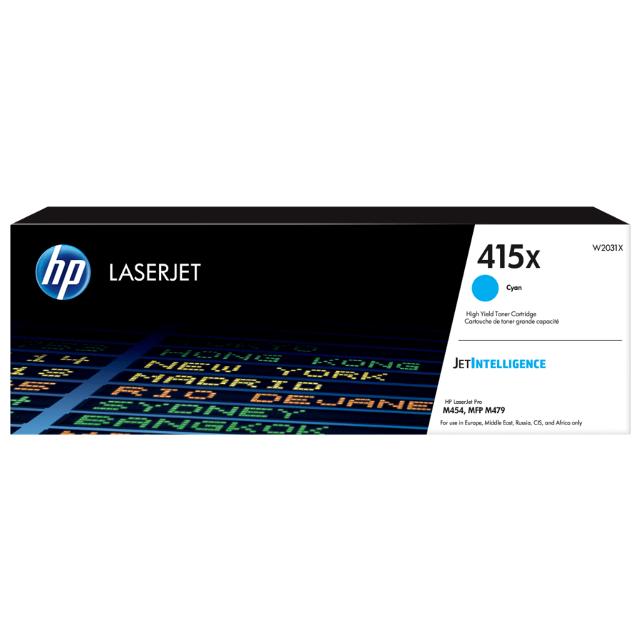 HP 415X W2031X Mavi Orjinal Toner Yüksek Kapasite