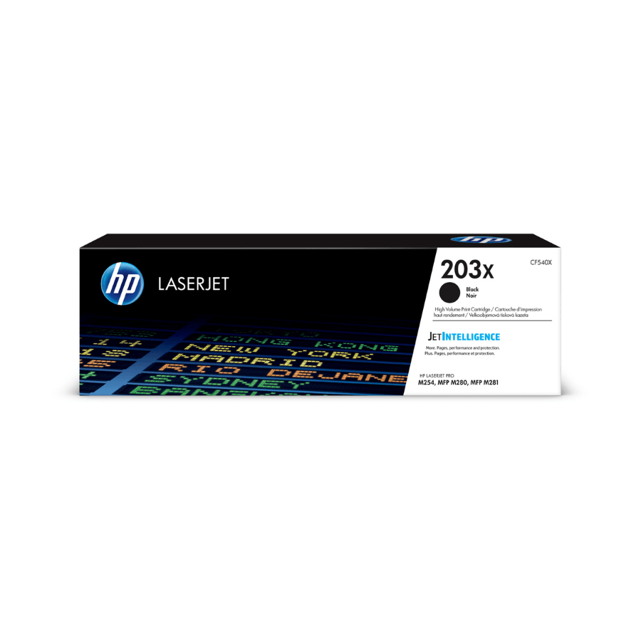 HP 203X CF540X Siyah Orjinal Toner Yüksek Kapasite