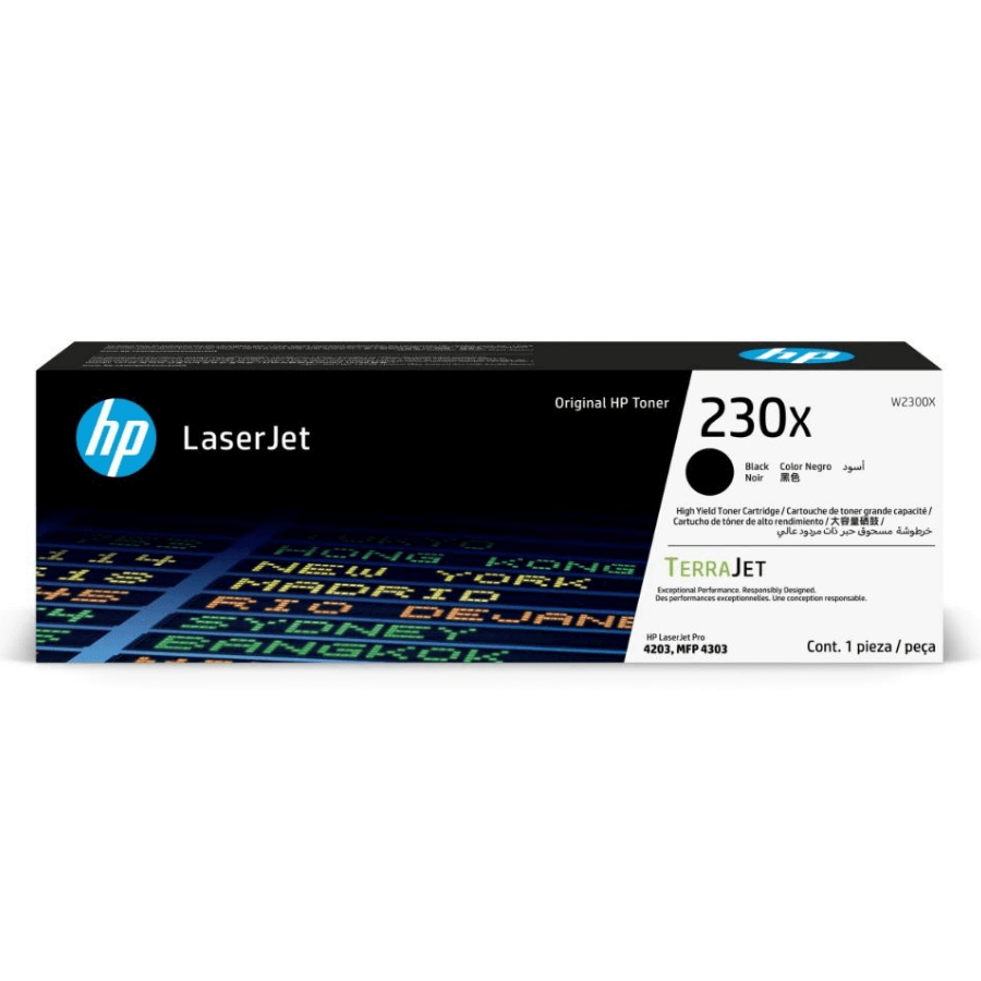 HP 230X W2300X Siyah Orjinal Toner Yüksek Kapasite