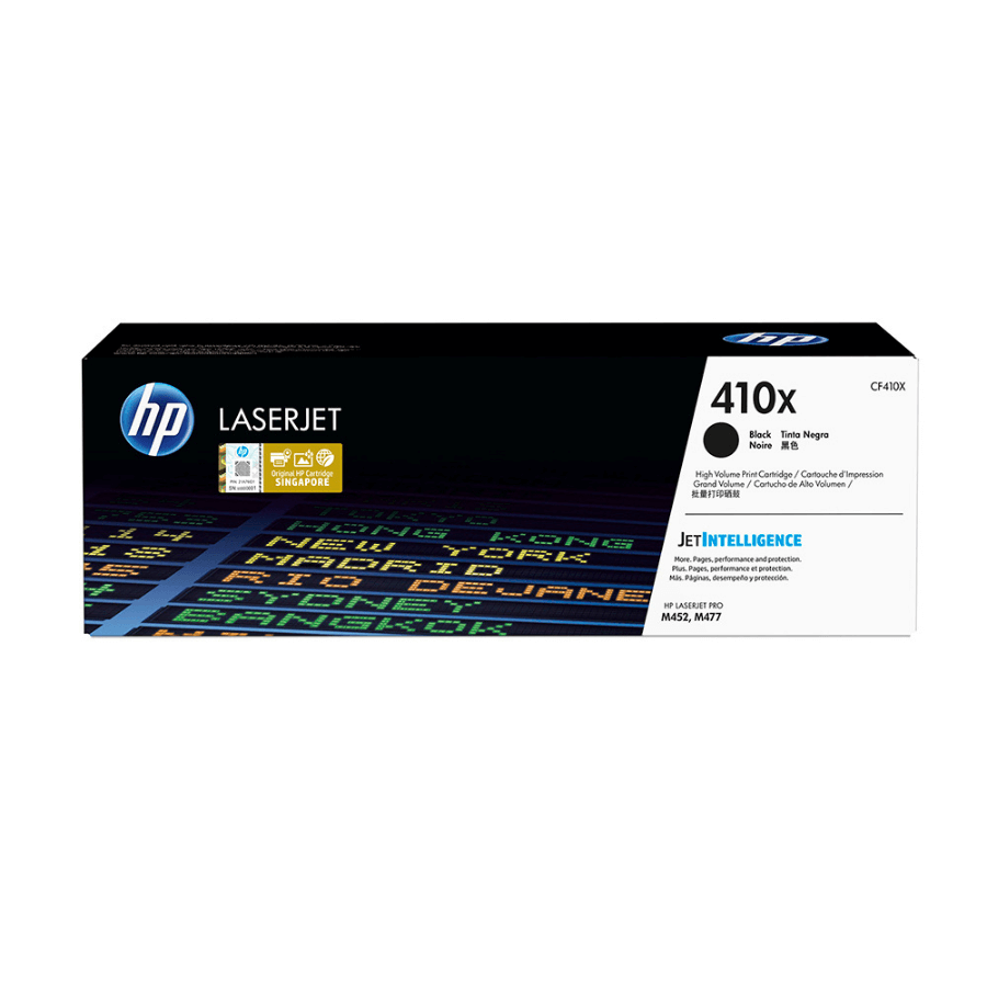 HP 410X CF410X Siyah Orjinal Toner Yüksek Kapasite