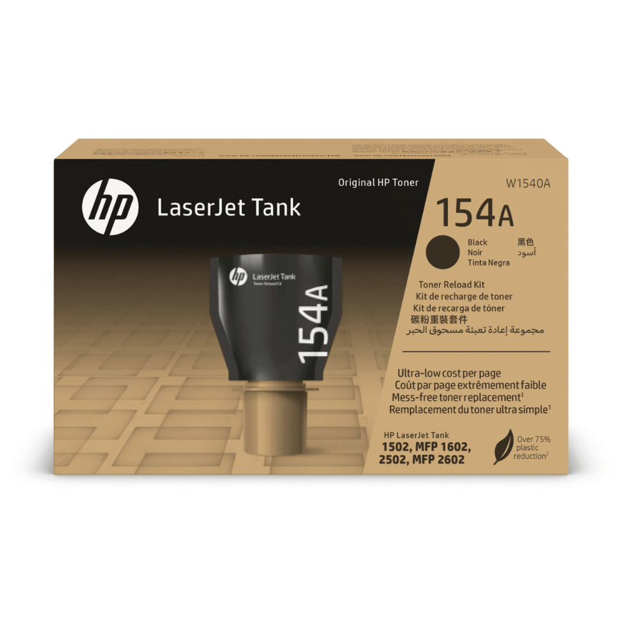 HP 154A W1540A Siyah Orjinal Toner Dolum Seti
