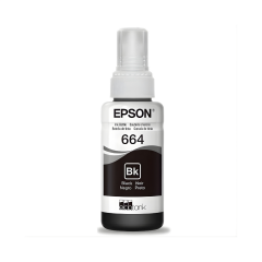 Epson 664 C13T66414A Siyah Orjinal Mürekkep