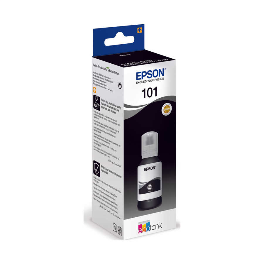 Epson 101 C13T03V14A Siyah Orjinal Mürekkep