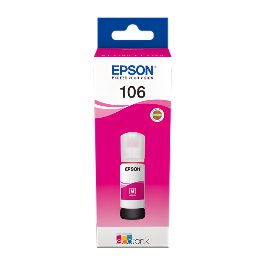 Epson 106 C13T00R340 Kırmızı Orjinal Mürekkep