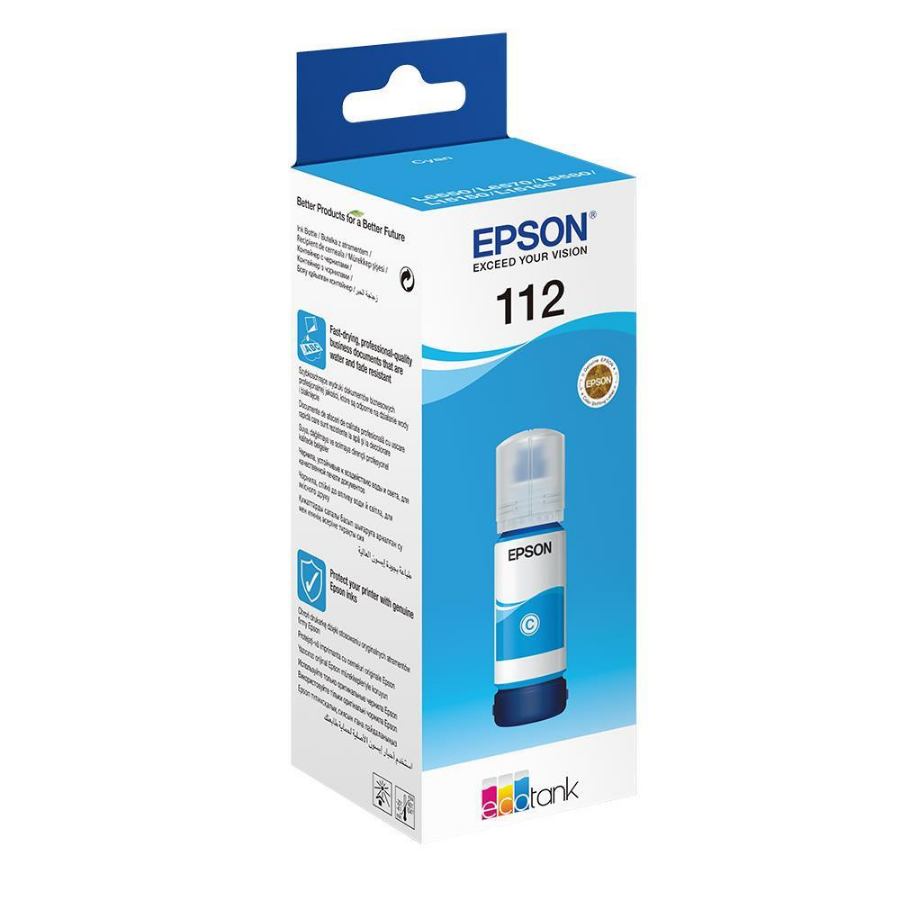 Epson 112 C13T06C24A Mavi Orjinal Mürekkep
