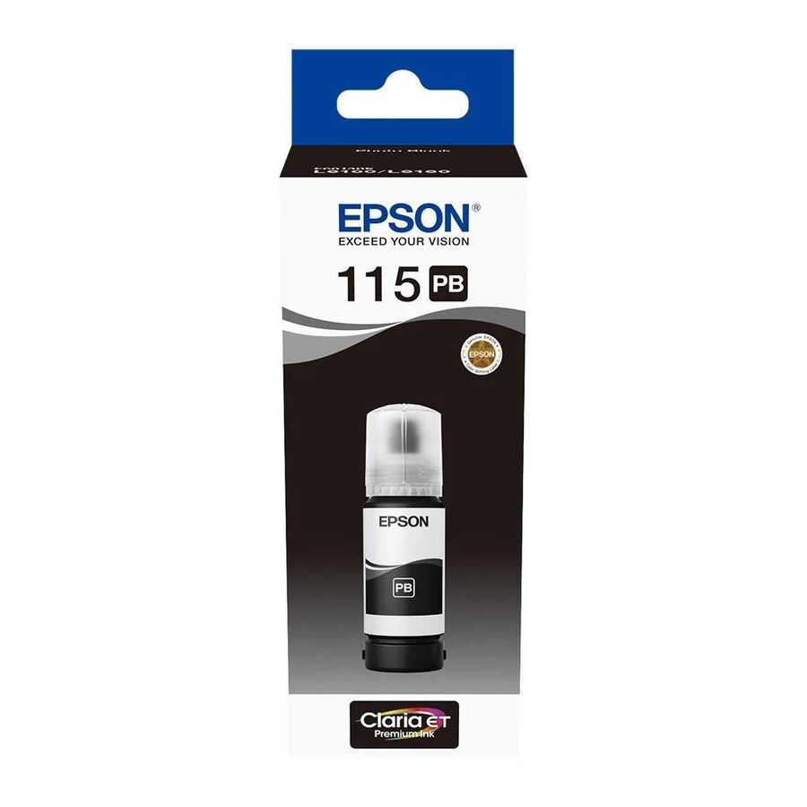 Epson 115 C13T07D14A Foto Siyah Orjinal Mürekkep