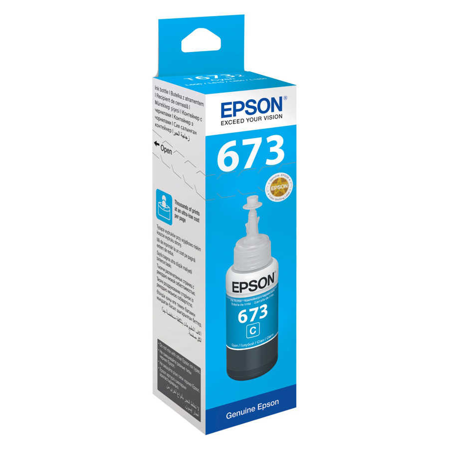 Epson 673 C13T67324A Mavi Orjinal Mürekkep