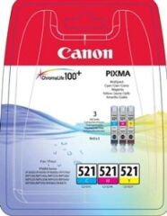 Canon CLI-521CMY 2934B010AA 3'lü Set Kartuş