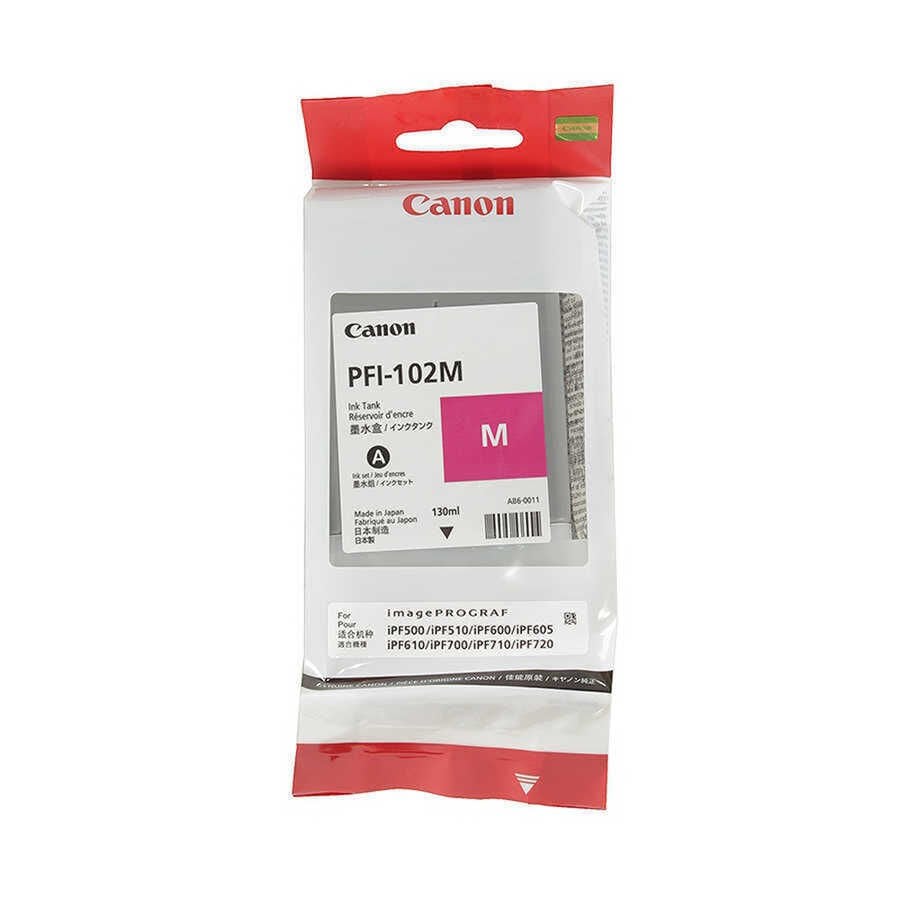 Canon PFI-102M 0897B001 Kırmızı Orjinal Kartuş