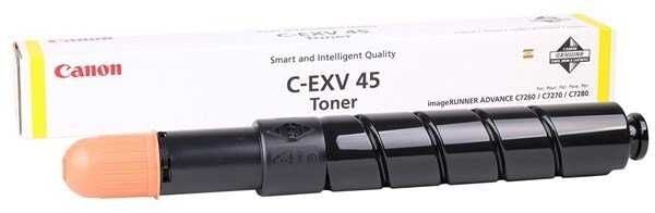 Canon C-EXV45 6948B002 Sarı Orjinal Toner