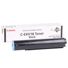 Canon C-EXV18 0386B002 Siyah Orjinal Toner