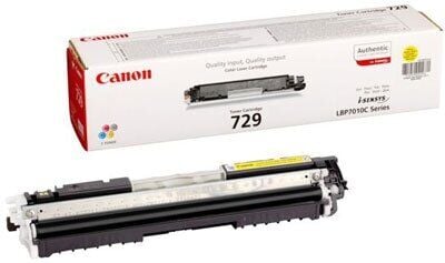 Canon CRG-729Y 4367B002 Sarı Orjinal Toner
