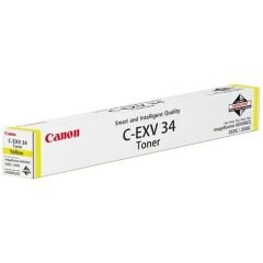 Canon C-EXV34Y 3785B002AA Sarı Orjinal Toner
