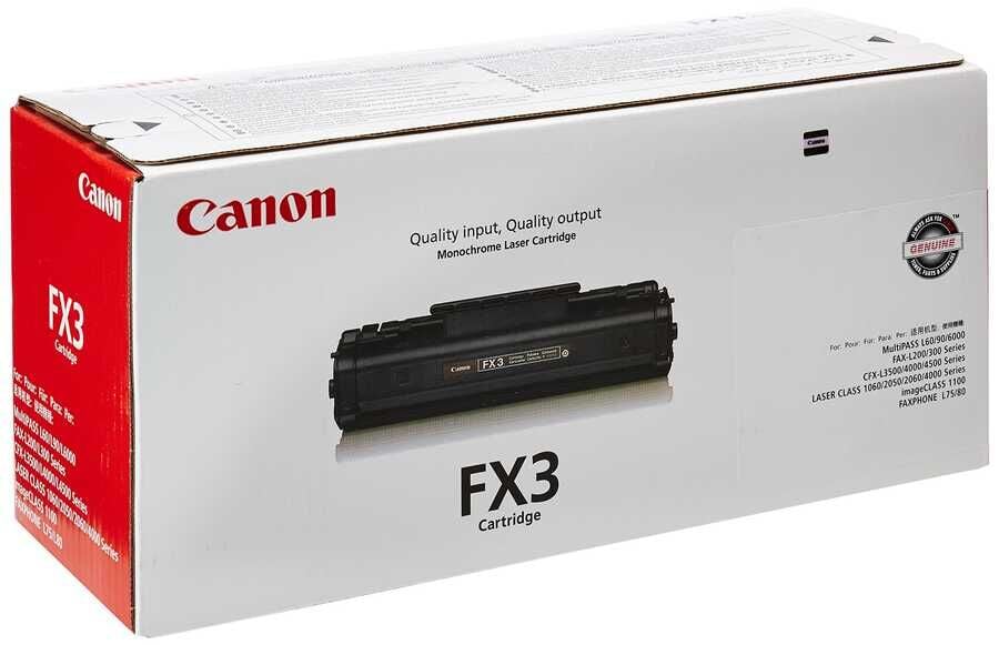 Canon FX-3 1557A003 Siyah Orjinal Toner