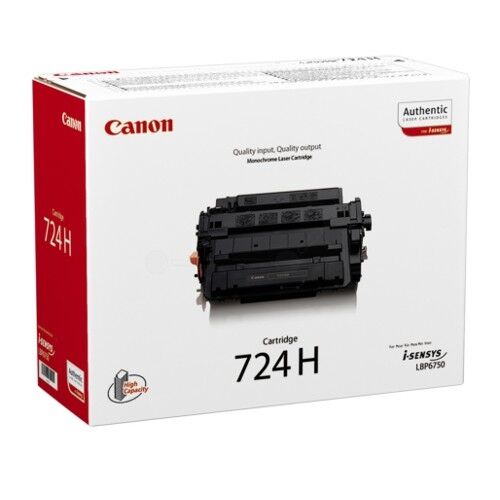 Canon CRG-724H 3482B002 Siyah Orjinal Toner Yüksek Kapasite