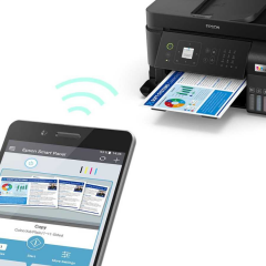 EPSON EcoTank L5590 (C11CK57404)  Yazıcı+Tarayıcı+Fotokopi+Faks+ Wifi Mürekkep Tanklı Yazıcı