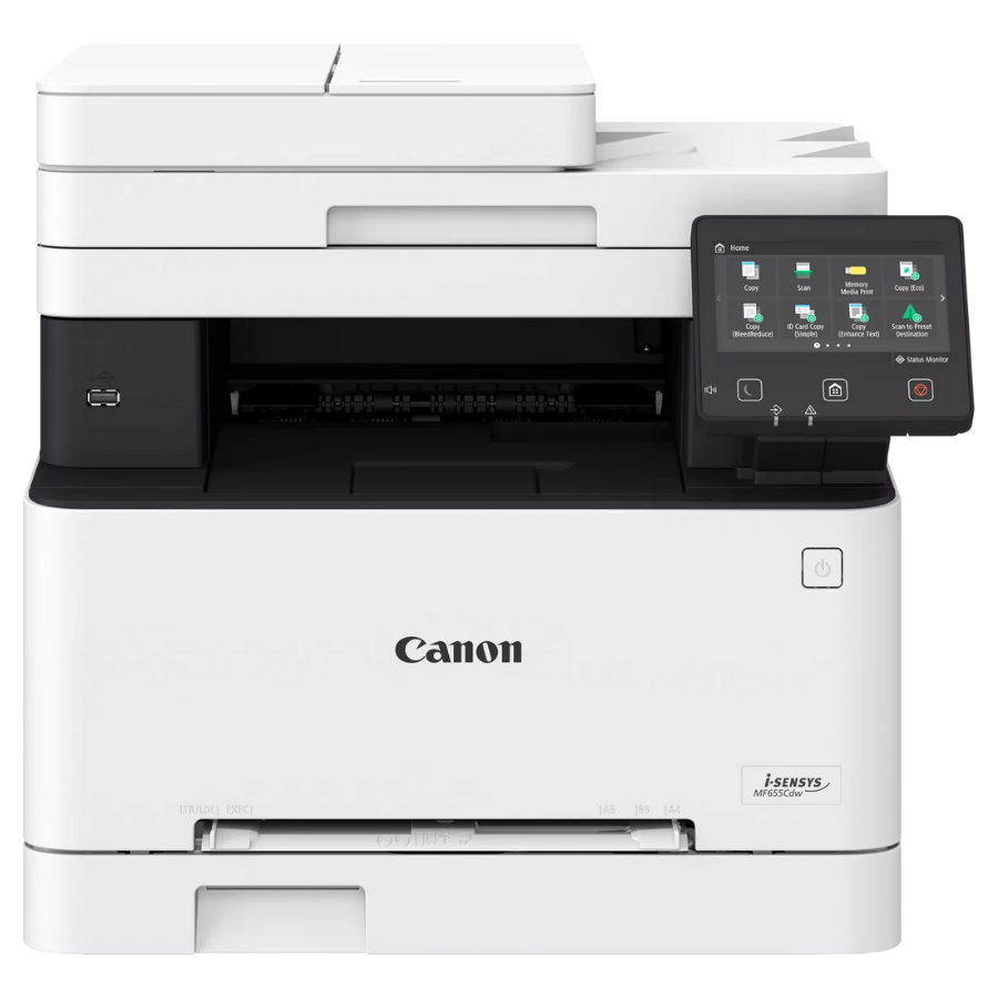 Canon MF655Cdw (5158C004AA) Wi-Fi + Fotokopi + Tarayıcı + Renkli Çok Fonksiyonlu Lazer Yazıcı