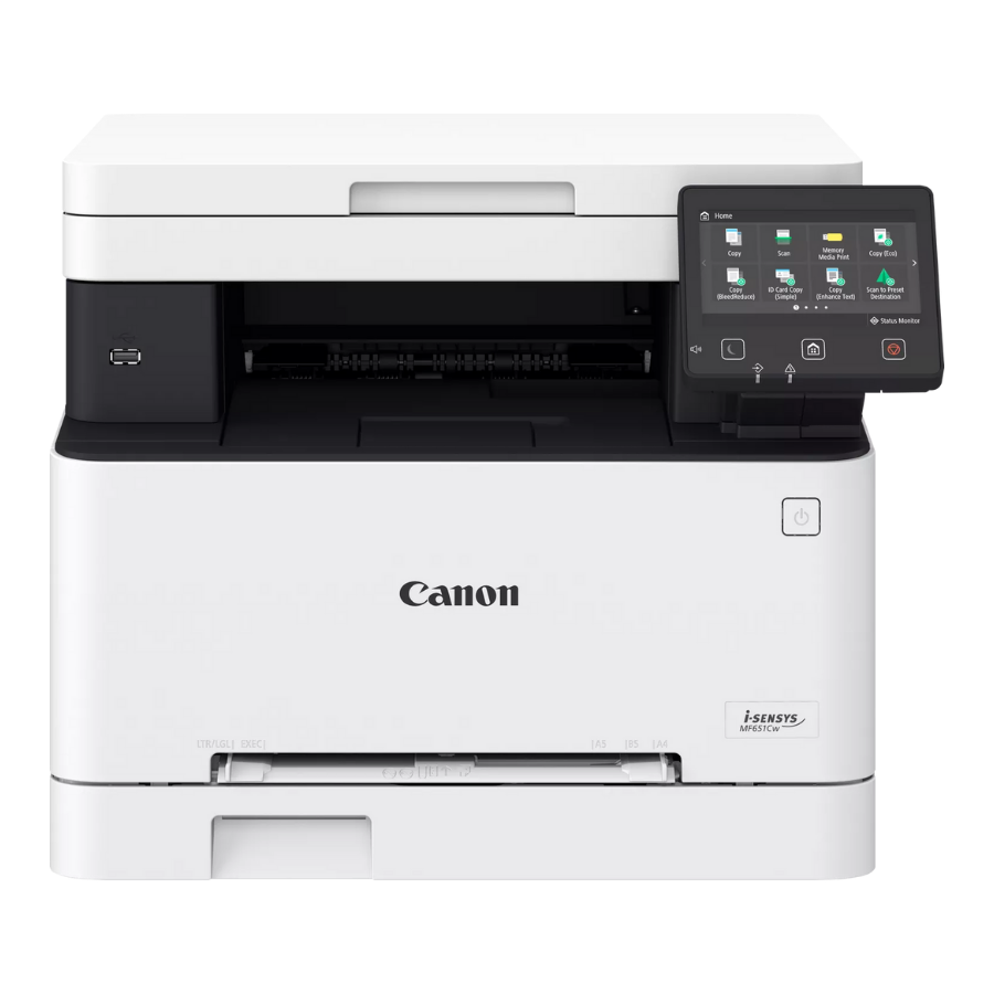 Canon MF651Cw (5158C009AA) Wi-Fi + Fotokopi + Tarayıcı + Renkli Çok Fonksiyonlu Lazer Yazıcı