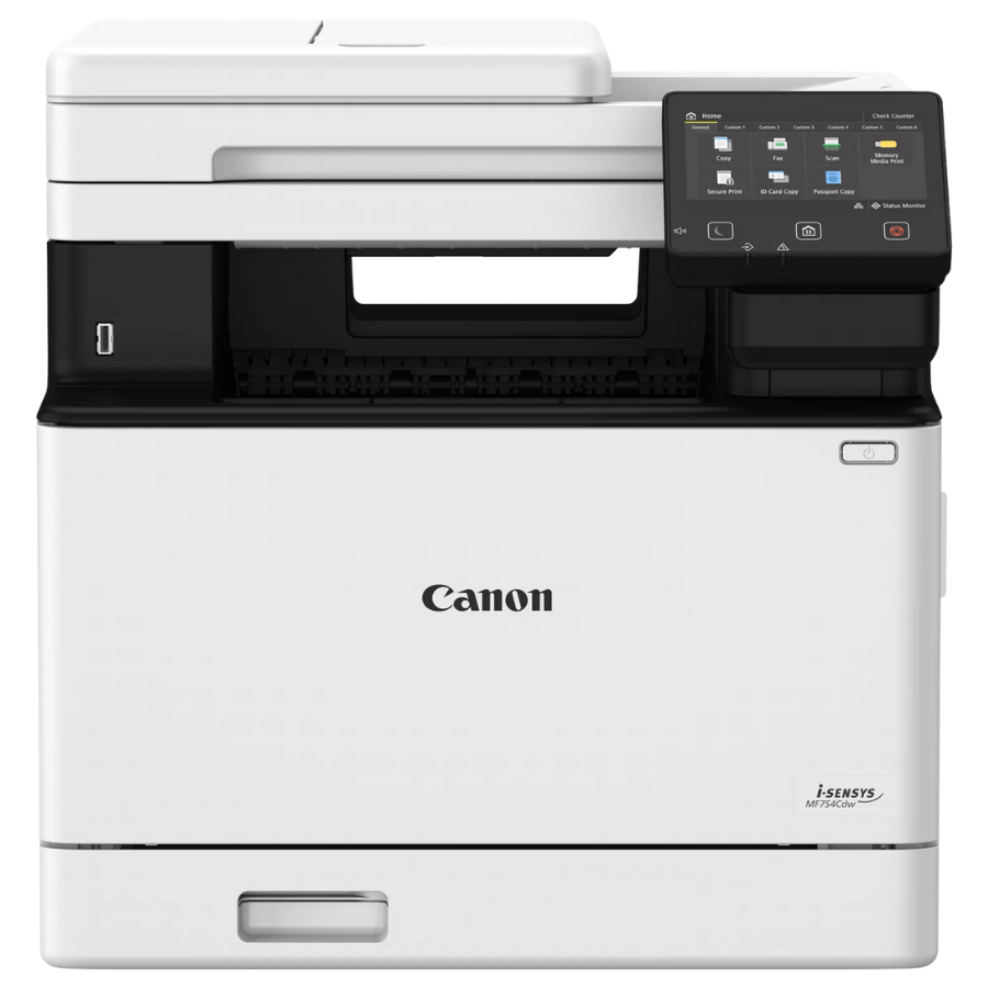 Canon i-SENSYS MF754cdw (5455C009AA) Wi-Fi + Tarayıcı + Fotokopi + Faks Renkli Çok Fonksiyonlu Lazer Yazıcı