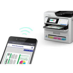 Epson WorkForce Pro WF-EM-C800RDWTF (C11CK19402) Wi-Fi Tarama + Fotokopi + Faks Renkli Çok Fonksiyonlu Inkjet Yazıcı