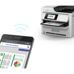 Epson WorkForce Pro WF-M5899DWF (C11CK76402) Wi-Fi + Tarama + Fotokopi + Faks Mono Çok Fonksiyonlu Mürekkep Püskürtmeli Yazıcı