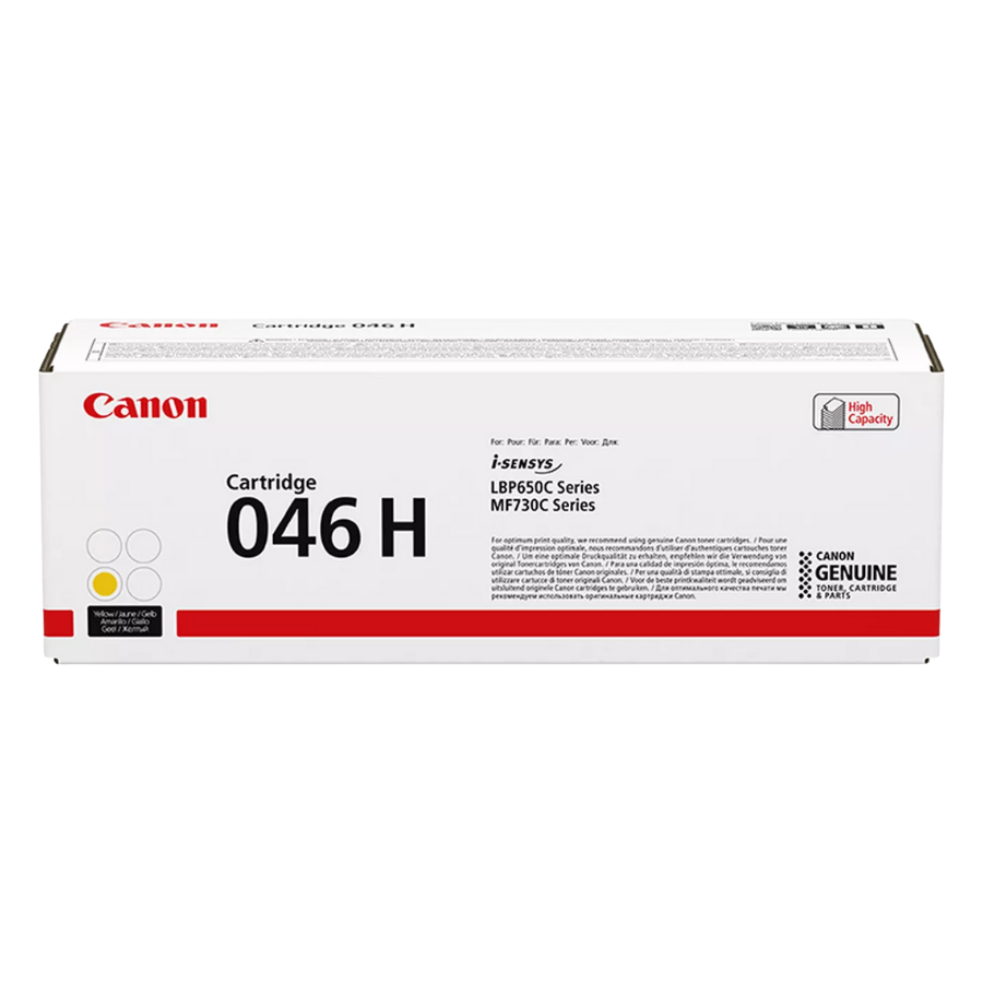 Canon CRG-046H (1251C002) Sarı Orjinal Toner Yüksek Kapasite