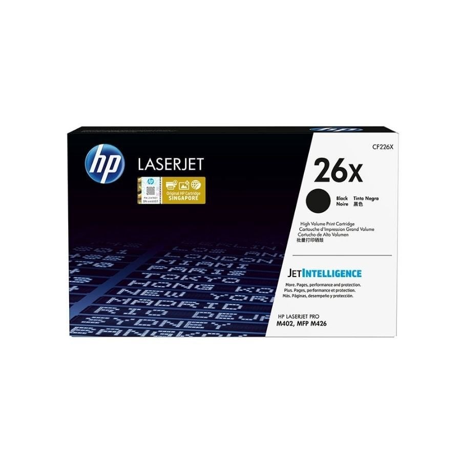 HP 26X CF226X Siyah Orjinal Toner Yüksek Kapasite