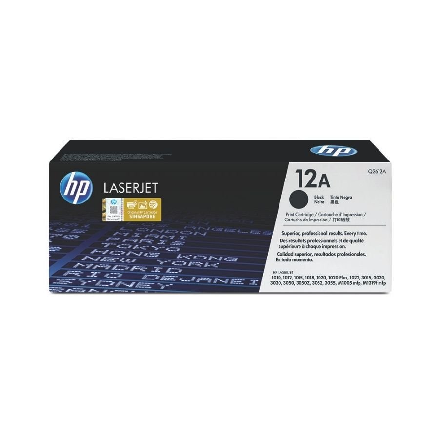 HP 12A Q2612A Siyah Orjinal Toner