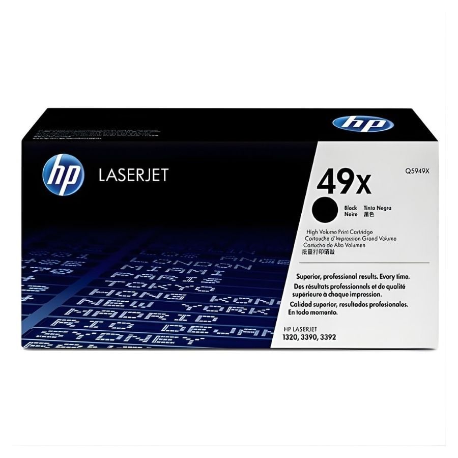 HP 49X Q5949X Siyah Orjinal Toner Yüksek Kapasite