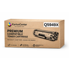 HP 49X Q5949X Siyah Muadil Toner Yüksek Kapasite