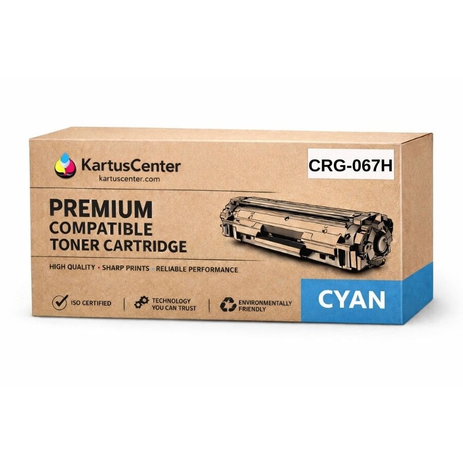 Canon CRG-067H Mavi Muadil Toner Yüksek Kapasite