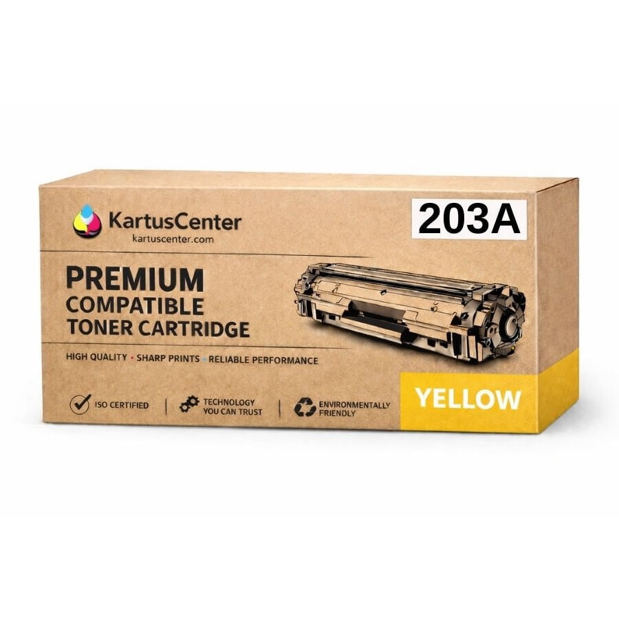 HP 203A CF542A Sarı Muadil Toner