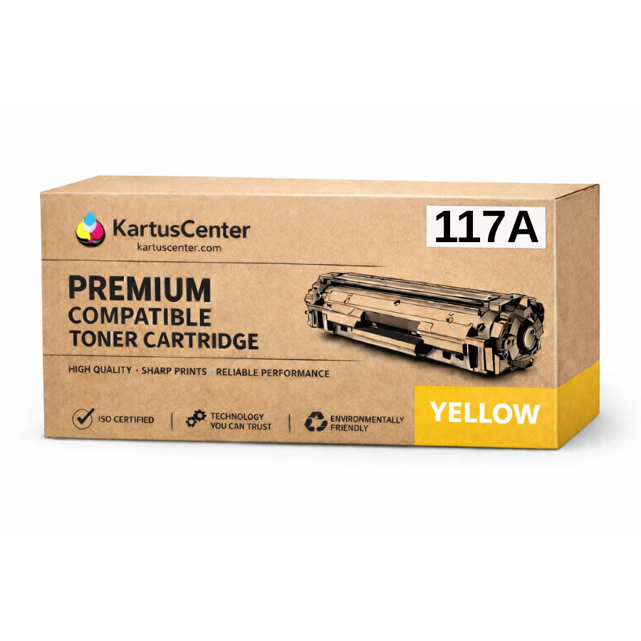 HP 117A W2072A Sarı Muadil Toner
