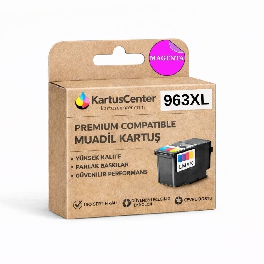 HP 963XL 3JA28AE Kırmızı Muadil Kartuş Yüksek Kapasite